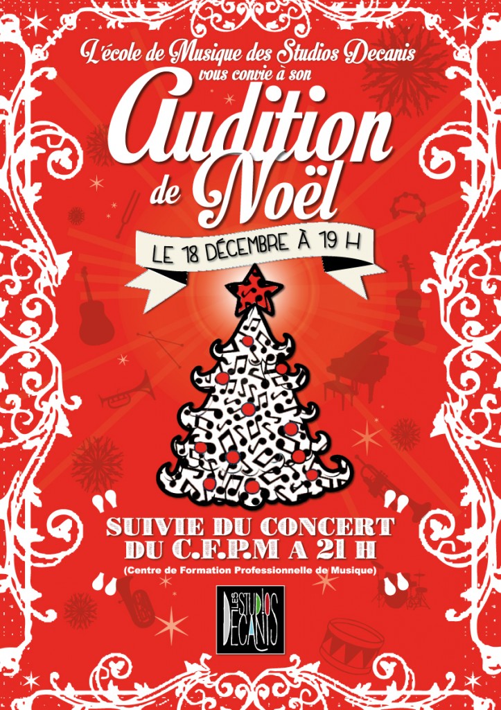 Audition de Noël | LES STUDIOS DECANIS